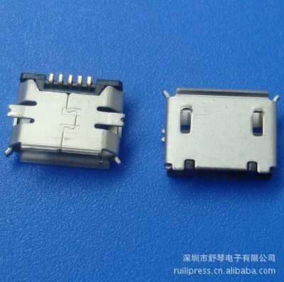 USB Micro-B 5Pin夹板式母座 关键特性、应用与选型指南